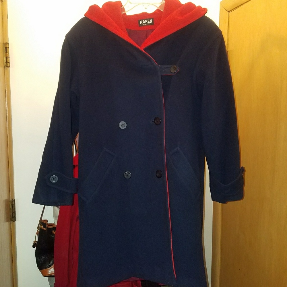Vintage Hooded Coat